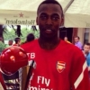 Promising Arsenal Defender Tolaji Bola Displaying His Wares At Durban Tournament